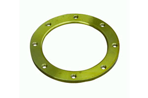 Titanium steel flange